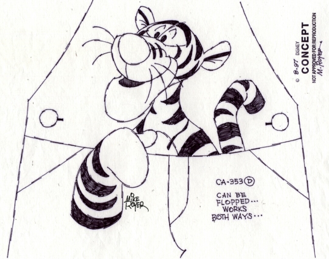 1082x851 Tigger - Tigger Line Drawing