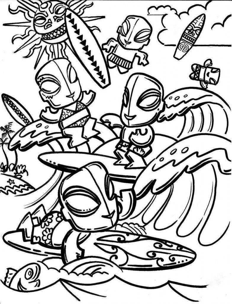 784x1024 tiki coloring pages free d image result for head drawings - Tiki Head Drawing