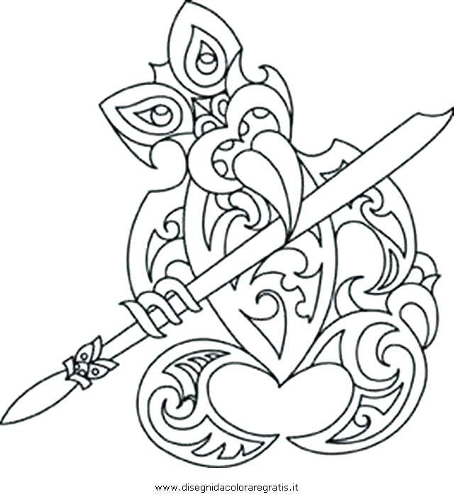 640x700 tiki head coloring pages mask drawing at free for personal use - Tiki Head Drawing