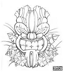 211x239 tiki girl - Tiki Head Drawing