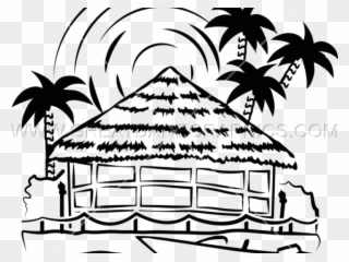 320x240 free png tiki hut clip art download - Tiki Hut Drawing