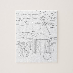 307x307 tiki hut gifts on zazzle au - Tiki Hut Drawing