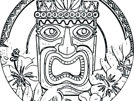 Tiki Man Drawing at PaintingValley.com | Explore collection of Tiki Man ...