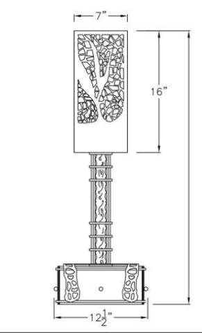 291x480 Tiki Torch Light - Tiki Torch Drawing