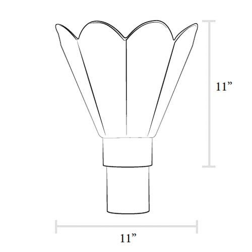 500x500 bali tulip automated gas tiki torch tiki torch lights, garden - Tiki Torch Drawing
