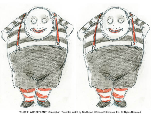 660x500 johnny depp talks up mad hatter in new alice in wonderland clip - Tim Burton Mad Hatter Drawing