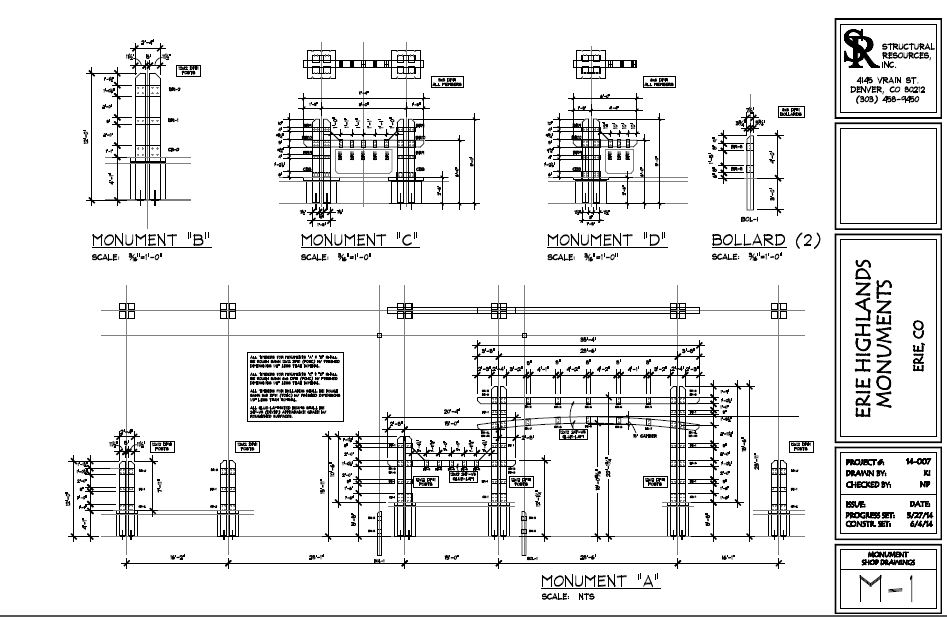 947x617 Timber Entry Monument Picnic Shelter - Timber Drawings