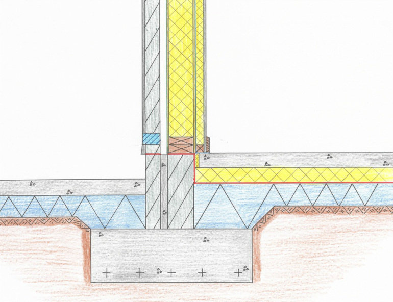 770x592 Timber Frame Wall Construction - Timber Drawings
