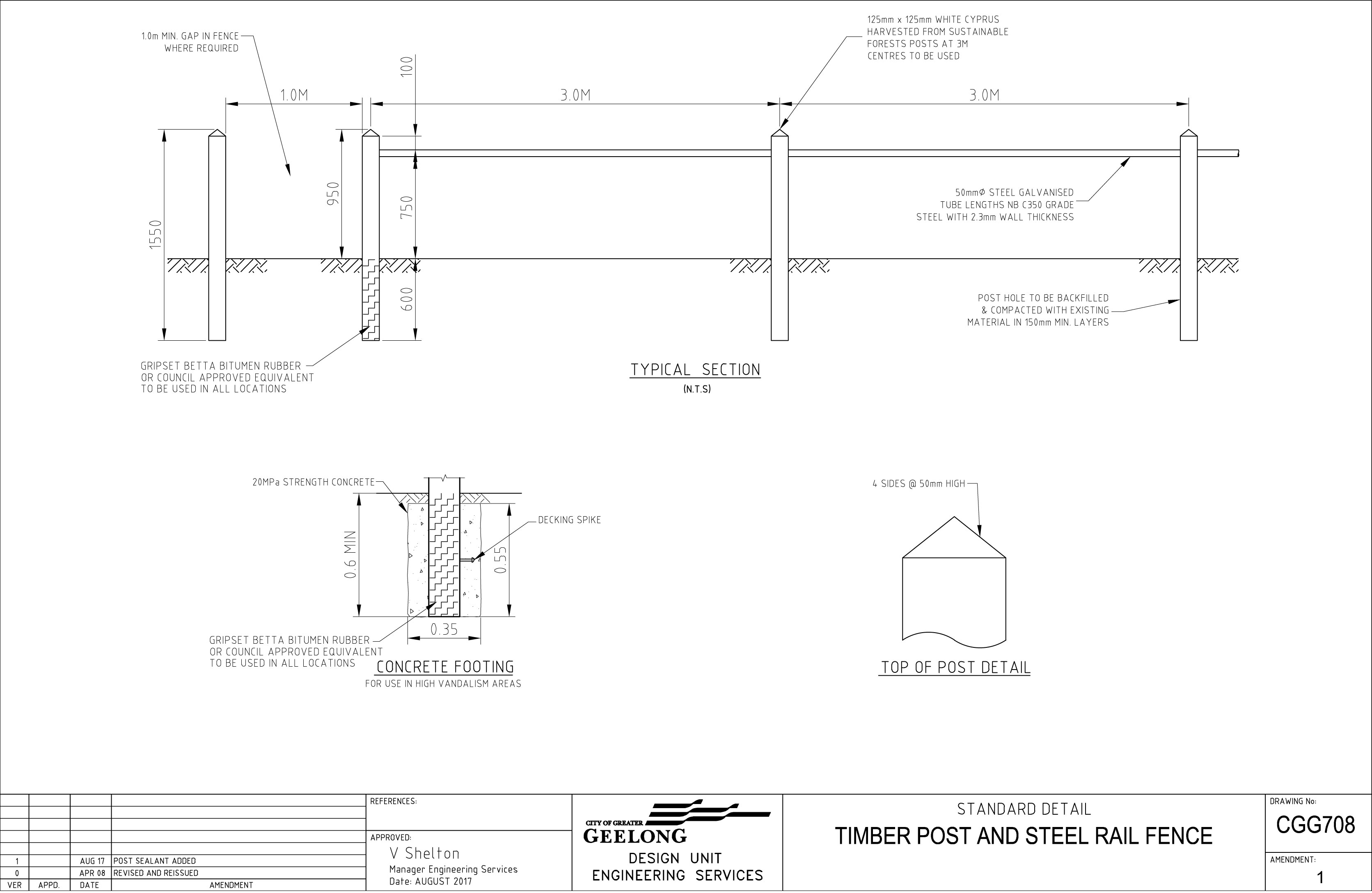 3343x2178 Civil Engineering Standard Drawings - Timber Drawings
