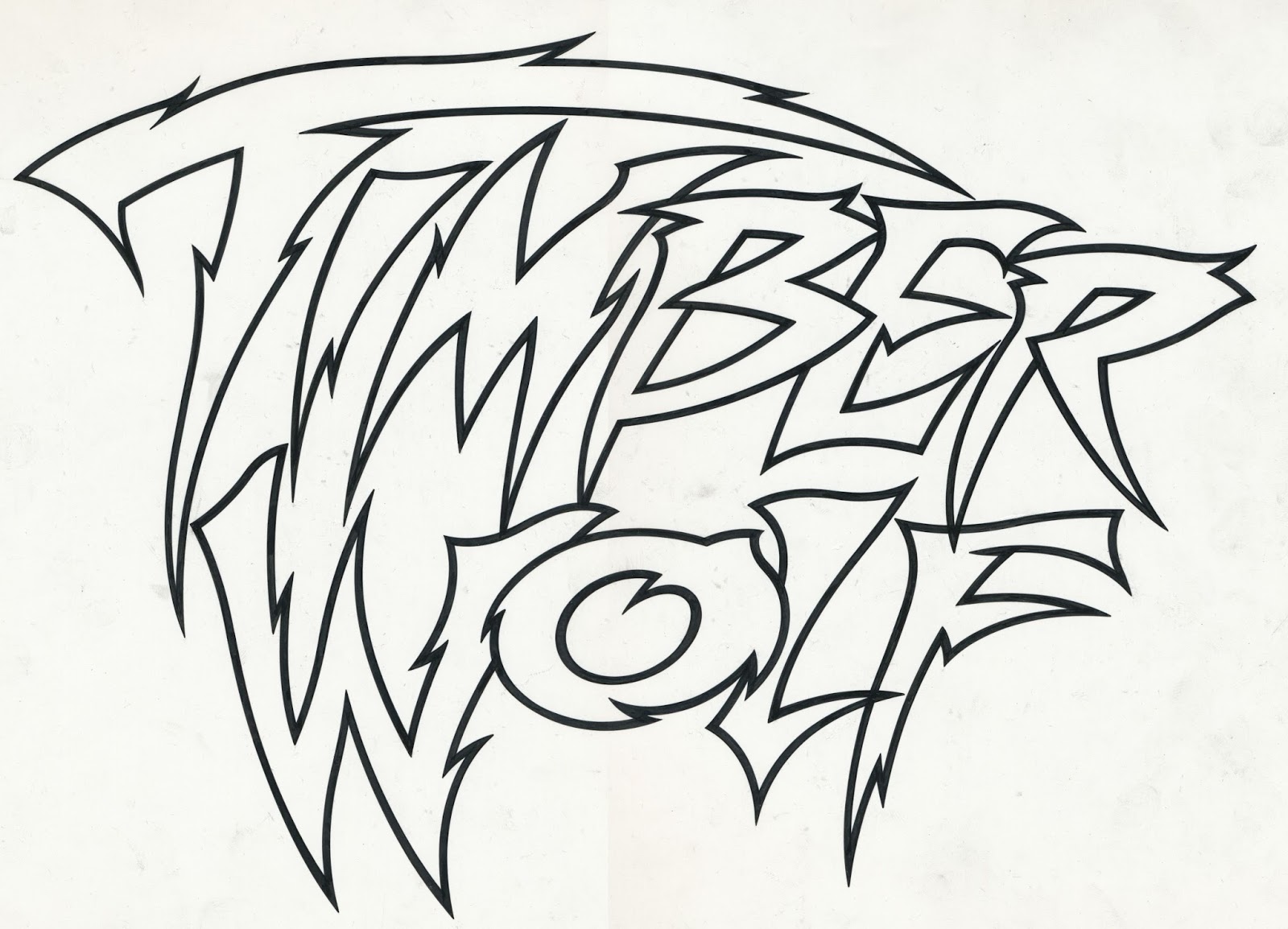 1600x1154 tenth letter of the alphabet anatomy of a logo timber wolf - Timber Wolf Drawing