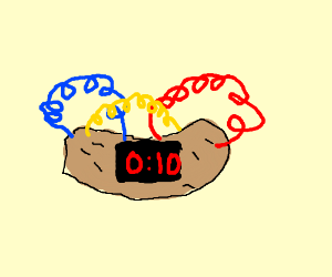 300x250 potato time bomb drawing - Time Bomb Drawing
