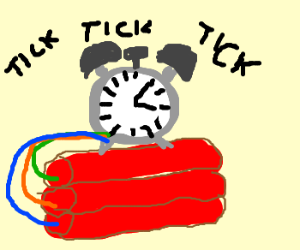 300x250 ticking time bomb drawing - Time Bomb Drawing
