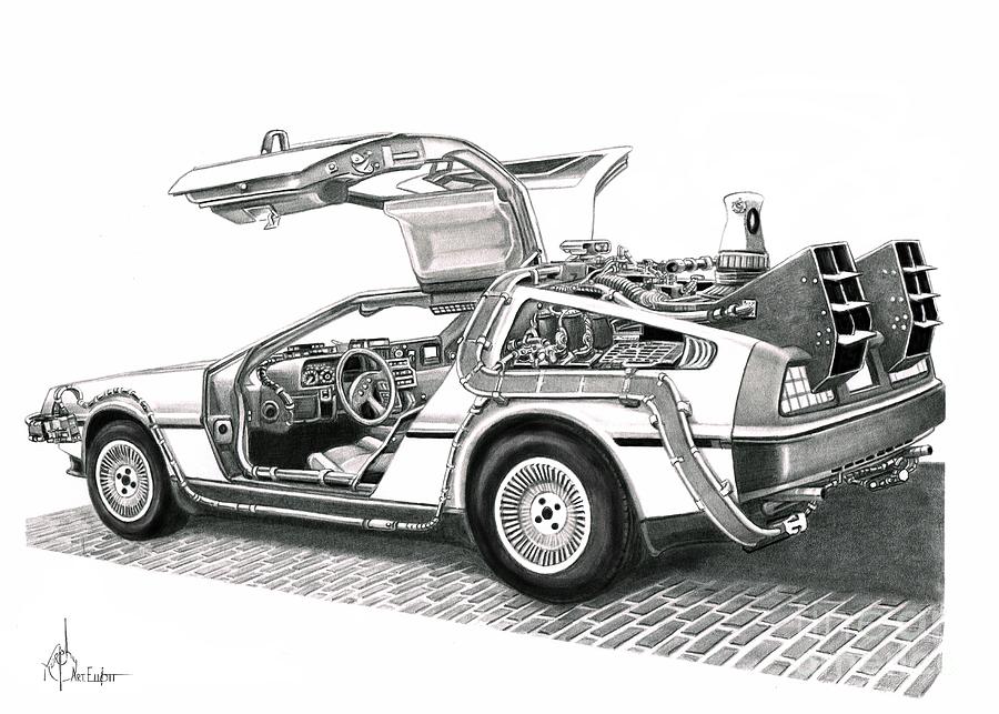 900x643 Time Machine Drawing - Time Machine Drawing