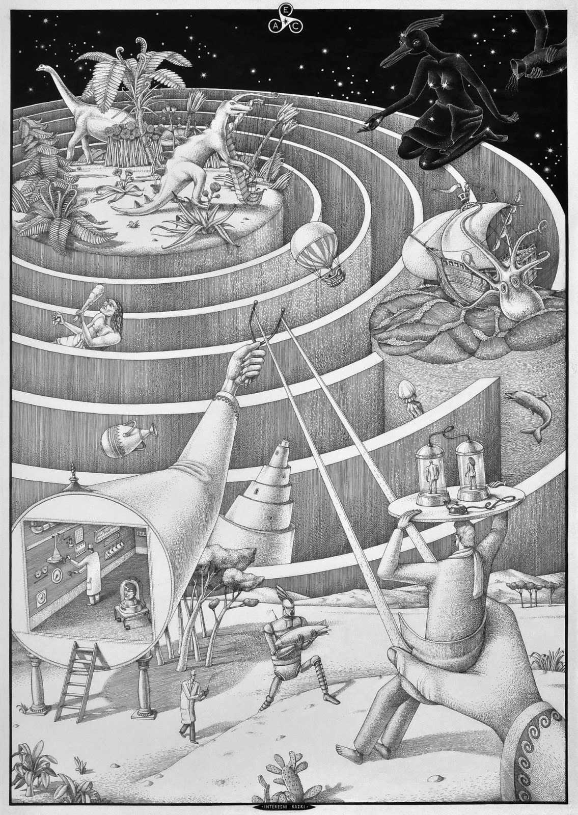 1135x1600 Time Machine Drawing Aec Interesni Kazki - Time Machine Drawing