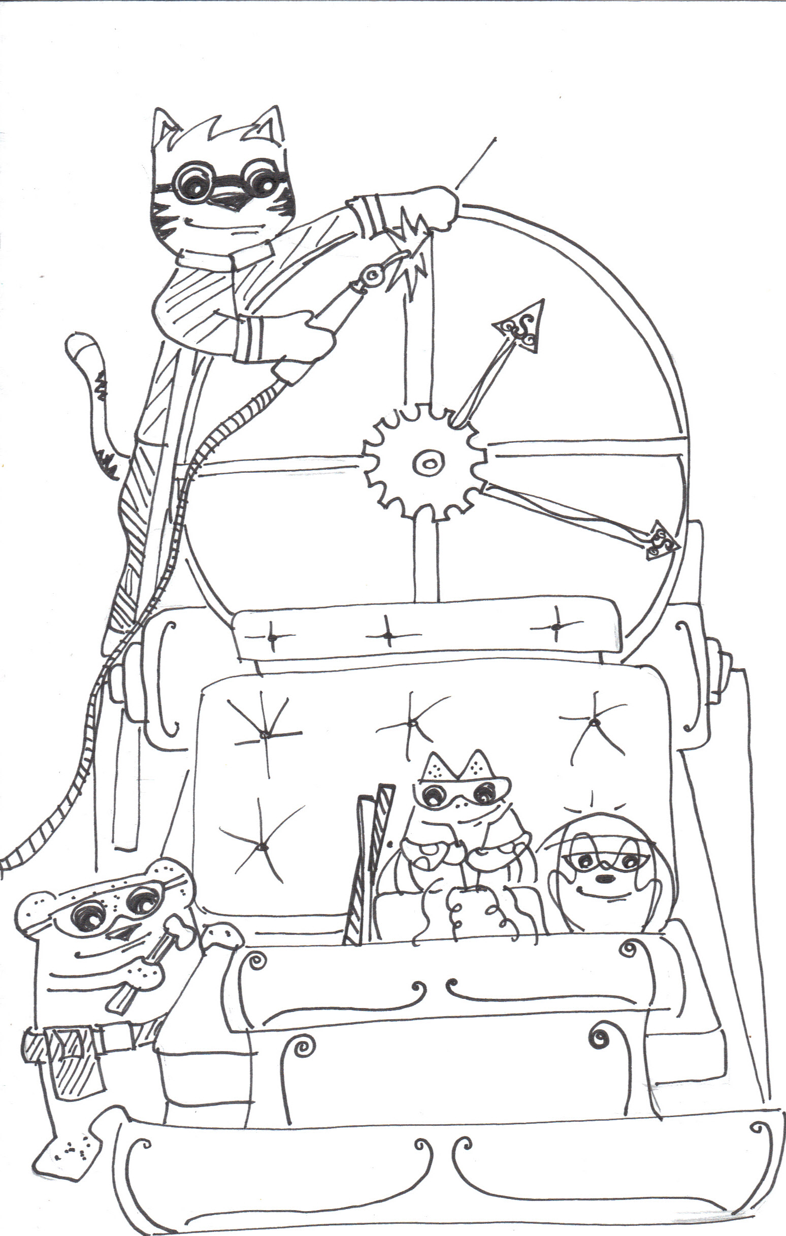 1548x2434 building a time machine what a cat! the crafty sisters - Time Machine Drawing