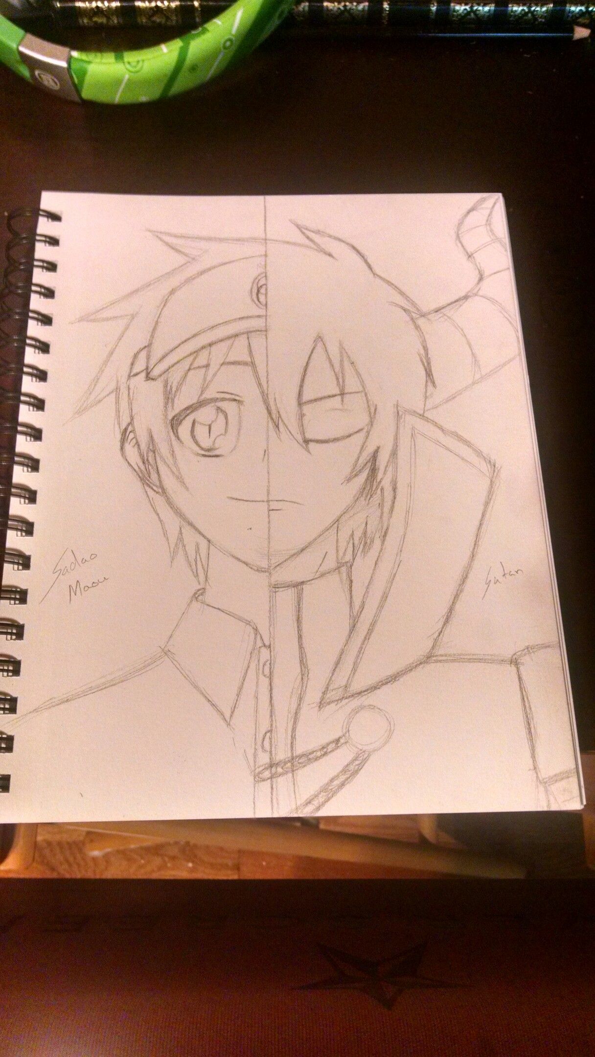 1216x2160 The Devil Is A Part Timer! - Timer Drawing