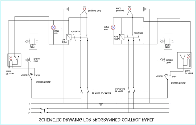 636x404 Drawing Of Control Panel Components Of Automatic Timer Download - Timer Drawing