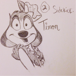 320x320 Timon From Lion King! I'm Doing A Disney Drawing Challenge, Its - Timon Drawing