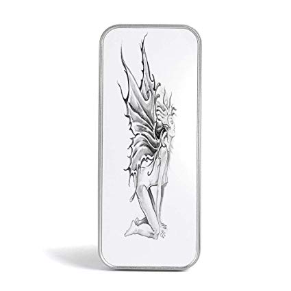 425x425 Pencil Tin Box, Tattoo Decor, Pen Case Organizer - Tin Can Drawing