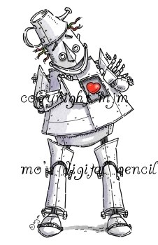 226x350 The Tin Man - Tin Man Drawing