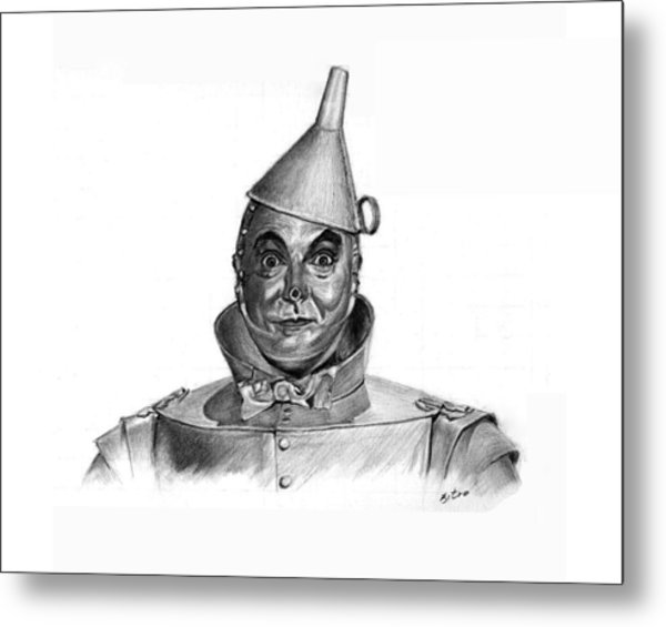 600x565 The Tin Man Drawing - Tin Man Drawing