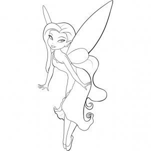 302x302 Disney - Tinkerbell And Friends Drawing