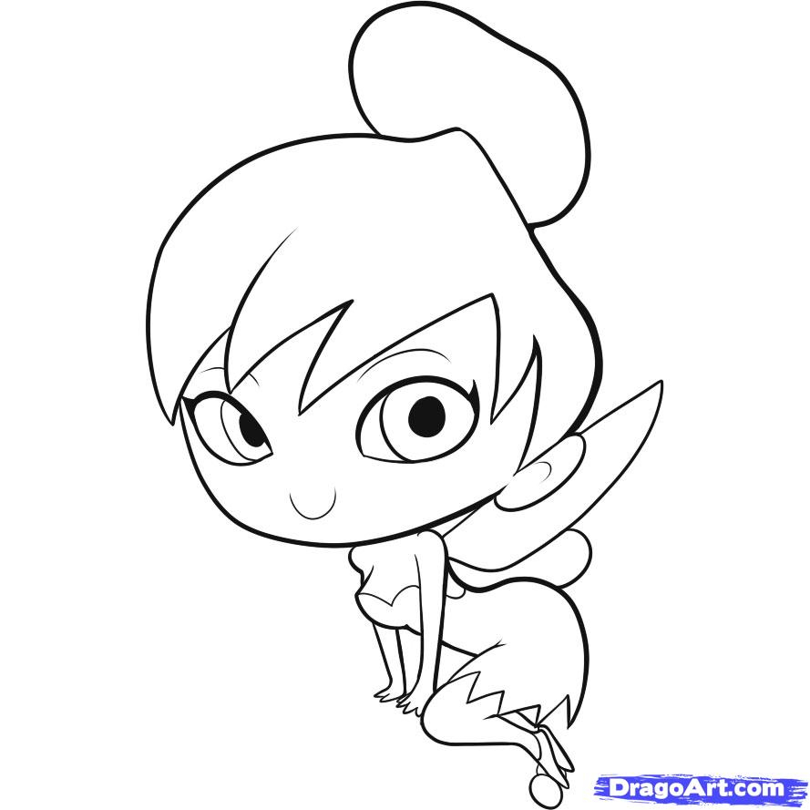 889x889 tinkerbell drawing easy tinker bell drawing at getdrawings free - Tinkerbell Drawing Step By Step