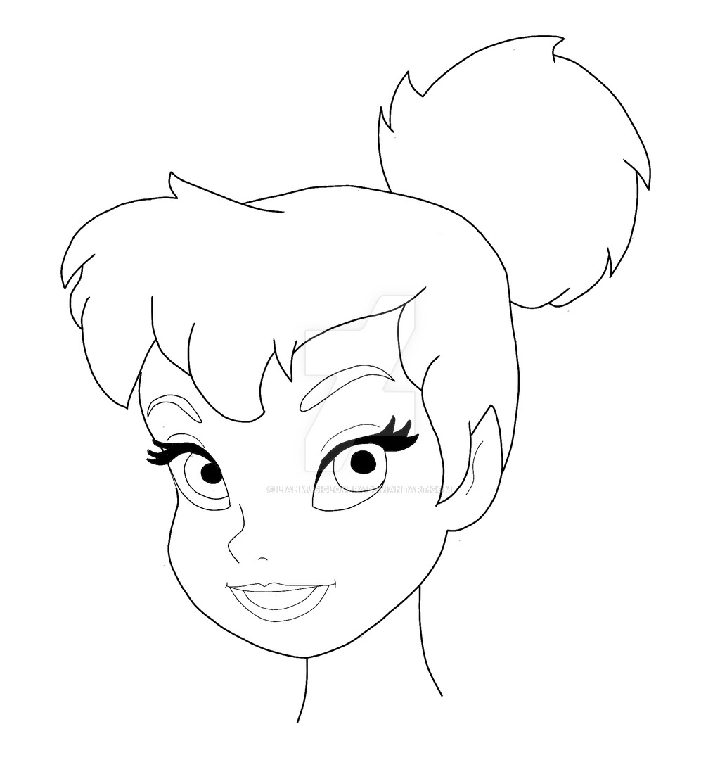 Tinkerbell Drawing Step By Step at Explore