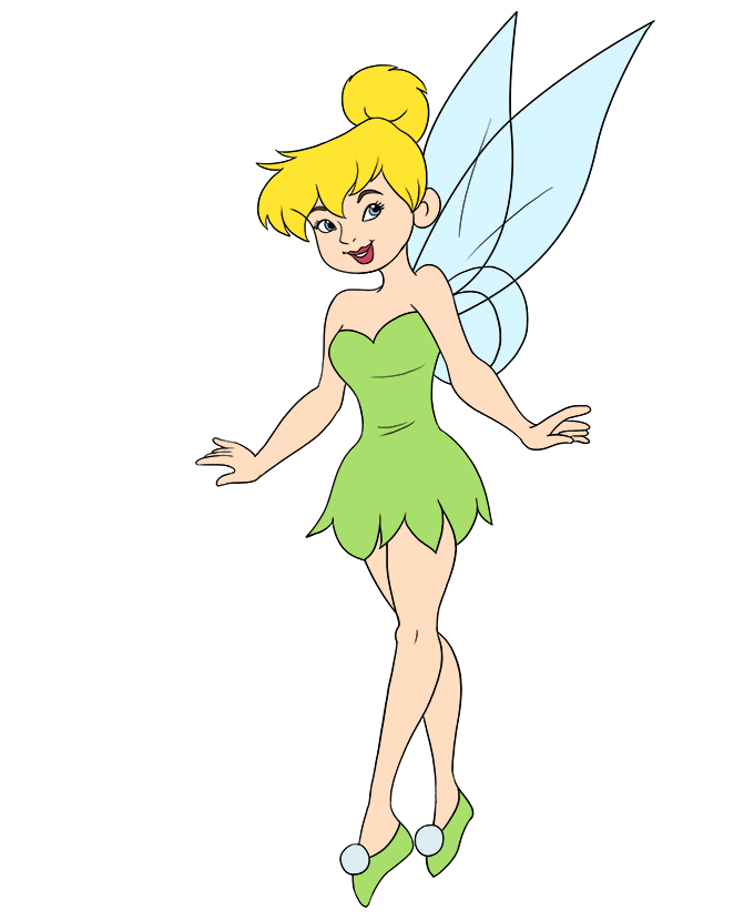 Tinkerbell Easy Drawing at PaintingValley.com | Explore collection of ...