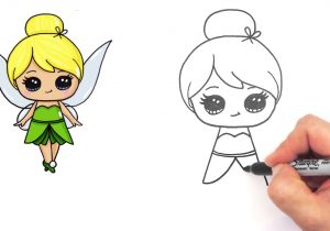 Tinkerbell Easy Drawing at PaintingValley.com | Explore collection of ...