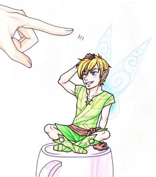 320x363 The One And Only Tinker Bell!! - Tinkerbell Original Drawing