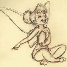 225x225 principles of animation solid drawing - Tinkerbell Pencil Drawing