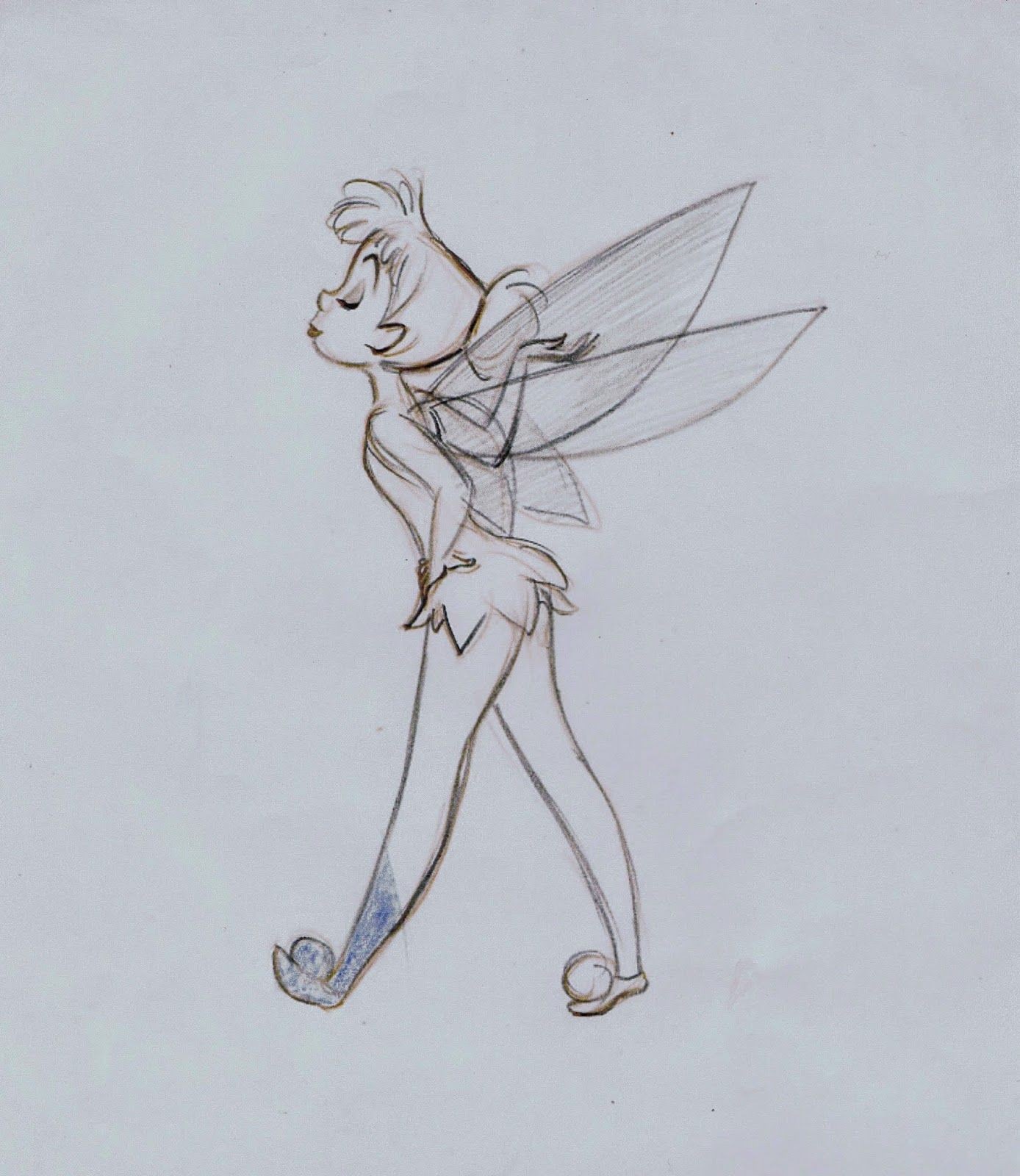 1388x1600 Tinkerbell Drawing, Pencil, Sketch, Colorful, Realistic Art Images - Tinkerbell Pencil Drawing
