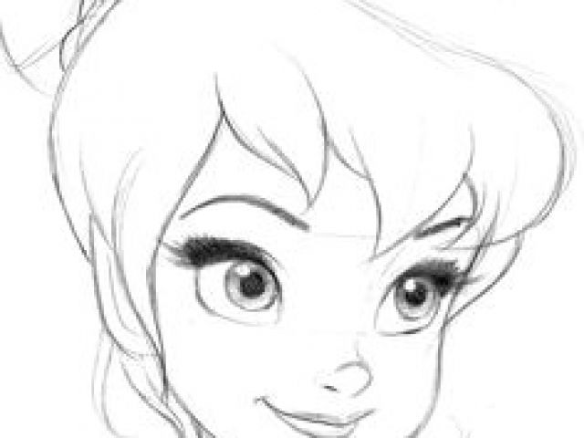 640x480 Tinkerbell Easy Drawings Best Drawing To Emulate Images Pencil - Tinkerbell Pencil Drawing