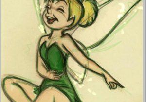 300x210 Easy Pencil Drawings Of Tinkerbell Archives - Tinkerbell Pencil Drawing