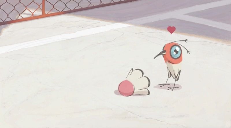 800x444 a tiny bird finds love on a badminton court in this bittersweet short - Tiny Bird Drawing