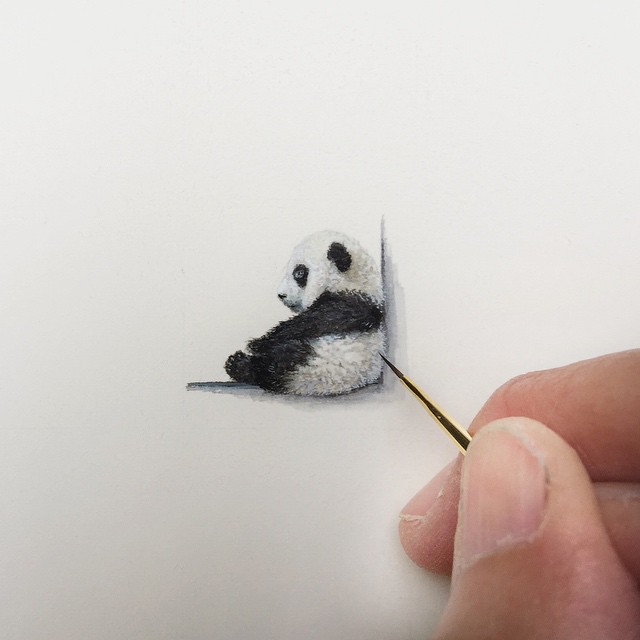 640x640 incredible tiny paintings - Tiny Drawings