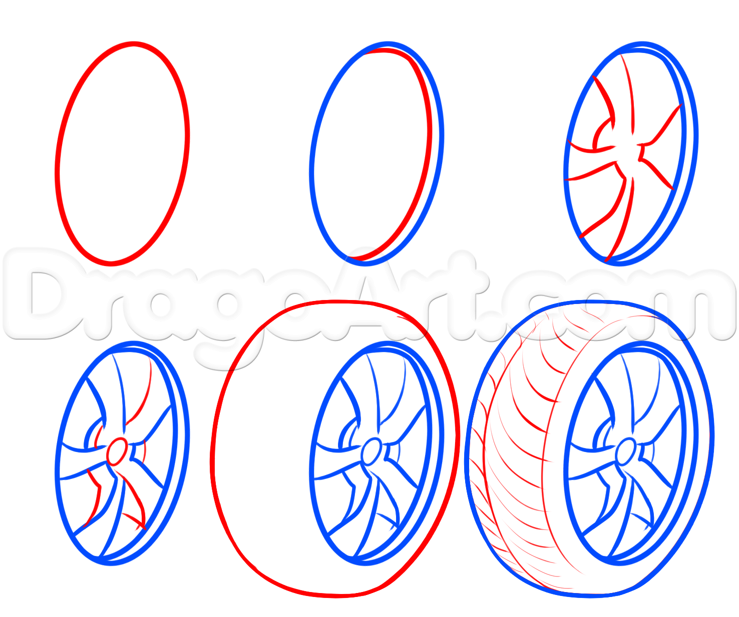 1476x1234 How To Draw Tires, Step - Tire Drawing