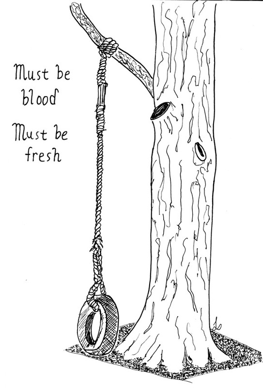 543x800 the tech - Tire Swing Drawing