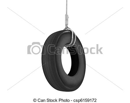 450x357 Tire Swing Clipart - Tire Swing Drawing
