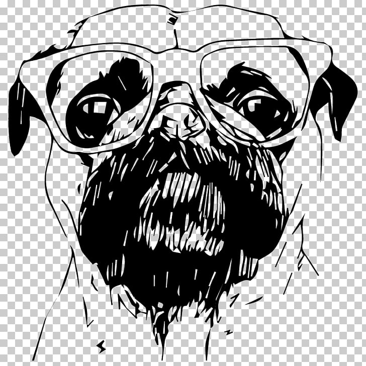 728x728 pug hipster beagle bulldog spanish greyhound, tire tracks png - Tire Tracks Drawing