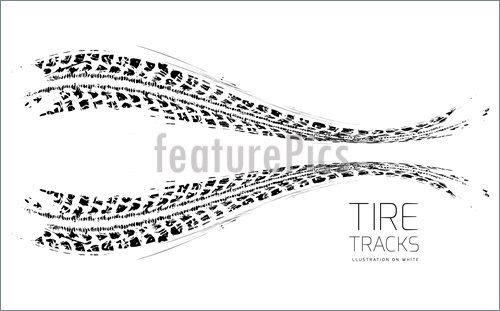 500x311 tire tracks background - Tire Tracks Drawing