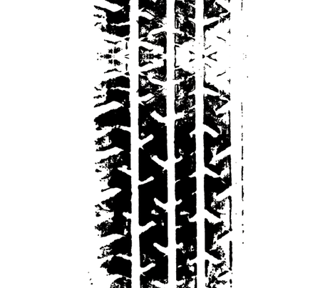 470x403 tire tracks fabric - Tire Tracks Drawing