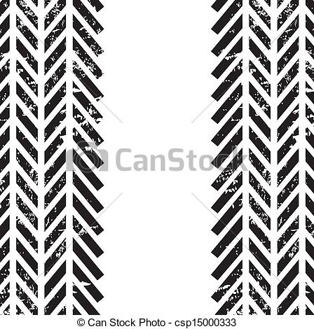 448x470 tire tracks over white background vector illustration - Tire Tracks Drawing