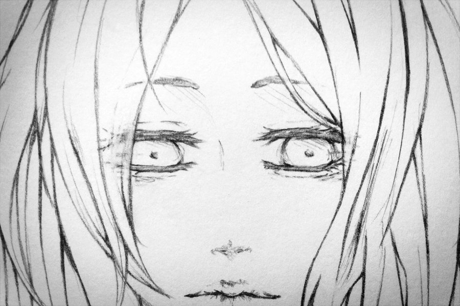 Anime Sleepy Eyes Tired Eyes Drawing / How to draw crying anime eyes