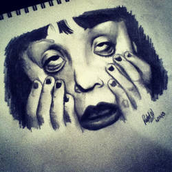 250x250 Tired Eyes - Tired Eyes Drawing