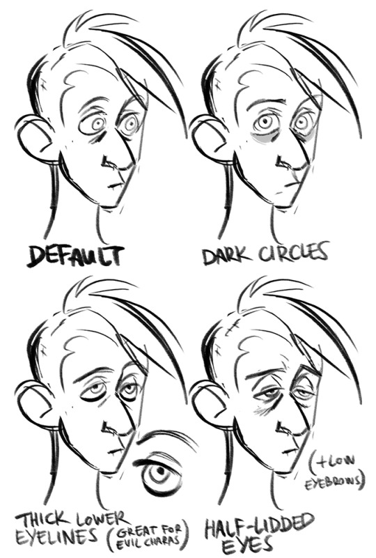 540x801 Galoo - Tired Eyes Drawing