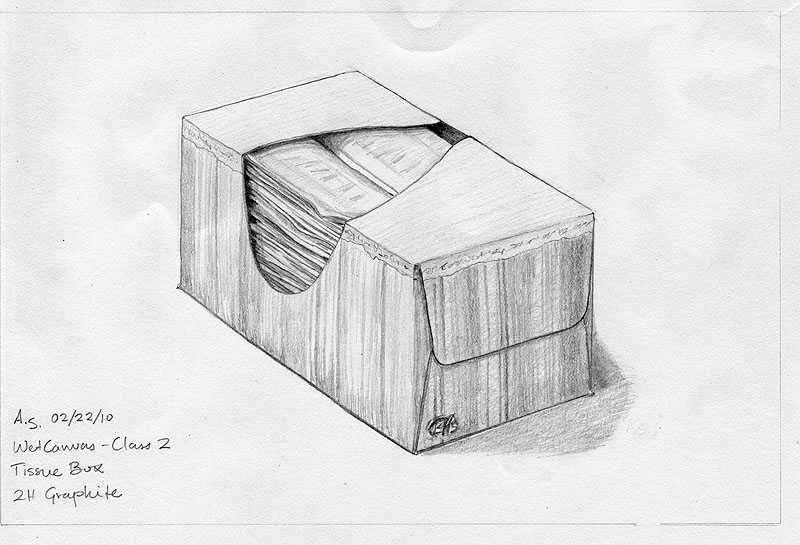 Tissue Box Drawing at PaintingValley.com | Explore collection of Tissue