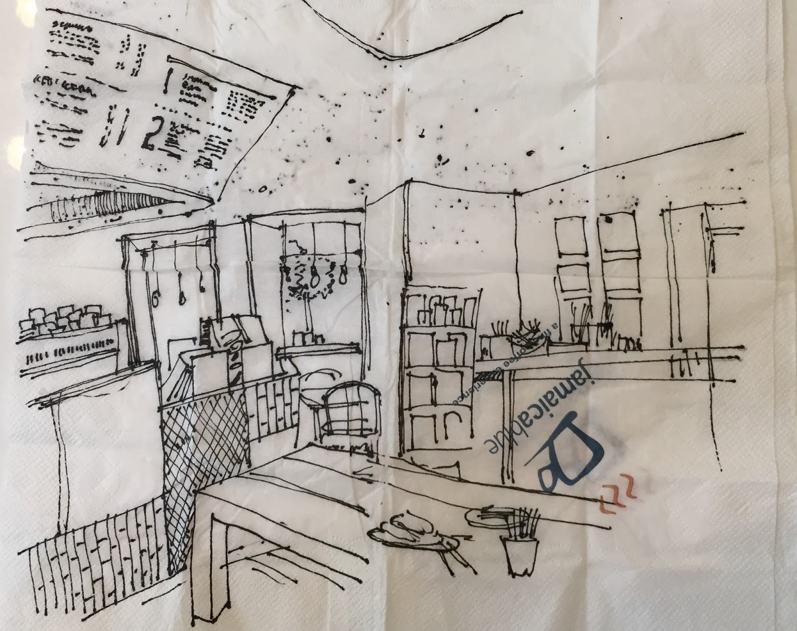 1600x1266 tissue sketch urban sketchers - Tissue Drawing