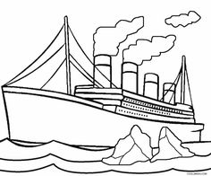 236x196 how to draw the titanic - Titanic Drawing